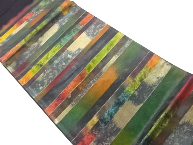 JAPANESE FUKURO OBI / WOVEN STRIPE